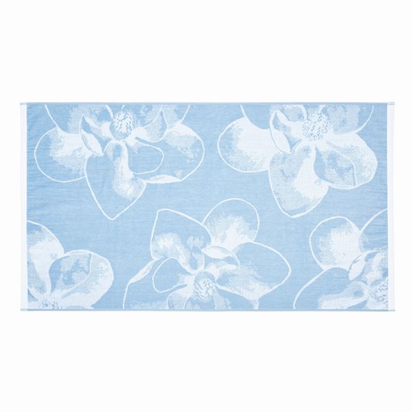 Photo Magnolia Towels - Blue